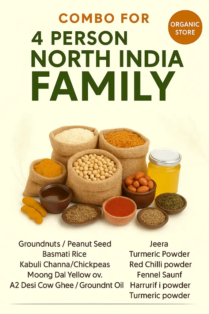 Combo For 4 person family north indian 