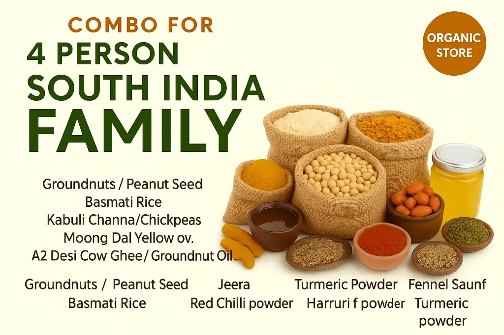 Combo For 4 person family South Indian 